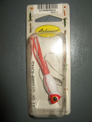 4 VINTAGE FISHING LURES IN BOXES ARBOGAST,  REBEL,  COTTON CORDELL,  & JOHNSON 2