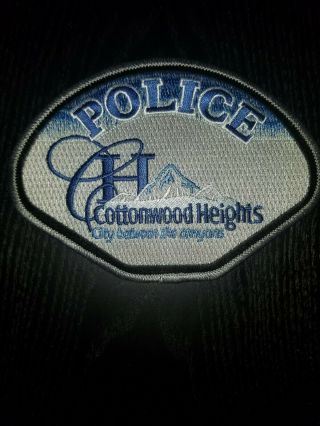 Cottonwood Heights Police Patch