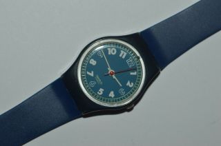 Vintage 1990 Swatch Watch Li100 Forsail Swiss Ladies Quartz Originals Plastic