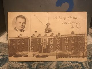 Mayor Orville Hubbard Dearborn Michigan 1947 Christmas Card