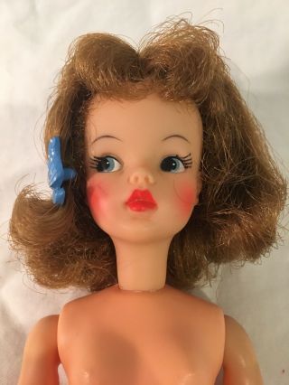 Vintage Ideal Toy Corp BS12 Tammy Doll 1960s Blue Dress Shoes Clothing 3