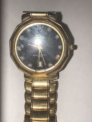 Belair Vintage Men’s Quartz Gold Tone Watch