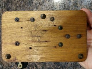 Antique Vintage J.  H.  Bunnell & Co.  Telegraph Morse Code Key and Sounder 20 Ohm 7