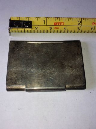 Tiffany & Co Vintage Sterling Silver Pill Box/ Tobacco Paper Case 2”