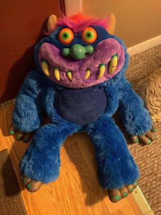 2001 My Pet Monster Talking Plush Doll 21 " Toymax