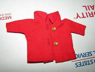Vintage Tagged Madame Alexander Cissette Doll Red Jacket Outfit 3
