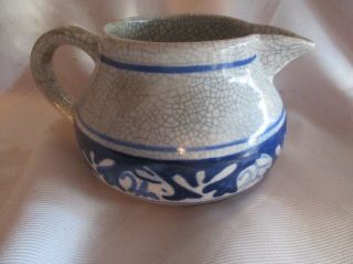 Antique Dedham Pottery Arts & Crafts Era Rabbit Creamer: Special