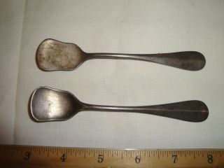 Vintage Art Krupp Berndorf Spoons,  Two Of Them,  Very Old