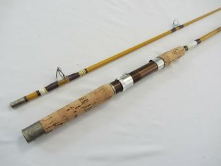 Vintage Wright & Mcgill " Favorite " 6 1/2 " 2 Pc.  Eagle Claw Spinning Rod