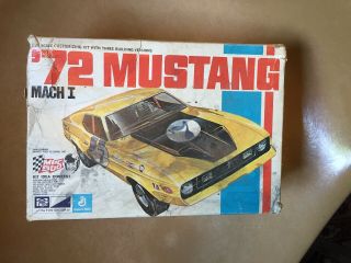 72 Mustang 1 - 7213 - 225 Scale Model Car Customizing Kit Mpc