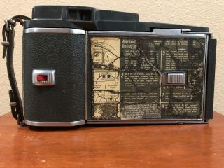 Vintage Polaroid Land Camera Model 160 Box Paperwork Filters Antique 2