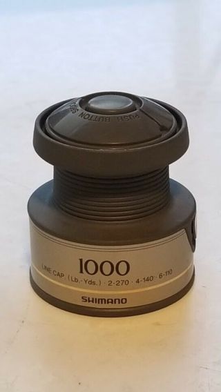 Spare Shimano 1000 Push Button Line Spool Assembly Spinning Reel Extra Part