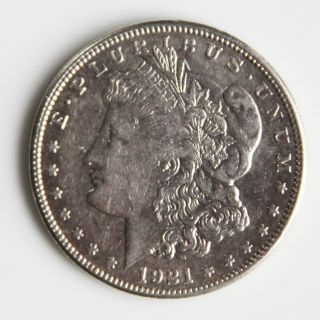 1921 S Morgan Silver Dollar San Francisco Antique Us Coin