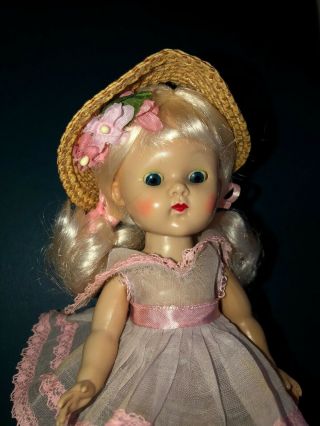 Vintage Vogue Slw Ginny Doll In Her Medford Tagged Merry Moppets Dress