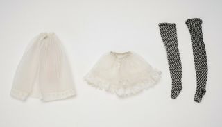 Vintage 1963 Skipper Undergarments Skirt Stockings - Mattel Barbie 1960 