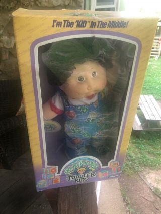 Cabbage Patch Kids Toddler Boy Doll Vintage 1988 89 4550 In The Box