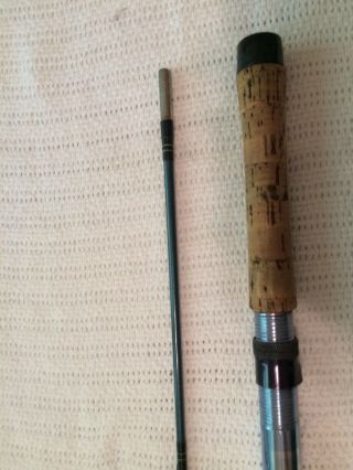 Vintage Garcia Conolon 6 1/2 2604 D Medium 2 piece Spinning fishing rod 8