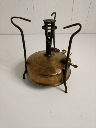 Vintage Primus Brass Camping Stove A/b B.  A.  Hjorth & Co Sweden