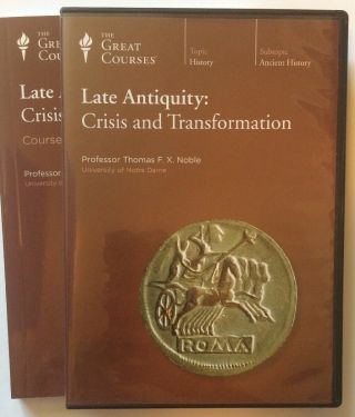 Great Courses: Late Antiquity: Crisis And Transformation 6 Dvds,  Guidebook