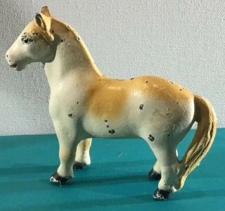 Antique Cast Iron Horse Still Bank “ol’paint”