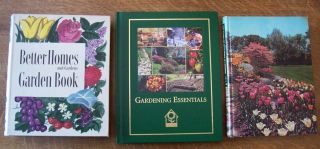 3 Books Vintage Better Homes And Gardens National Home Garden Club Encyclopedia