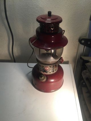 Vintage Milspec Agm American Gas Machine Co Lantern,  1945 Wwii Usa No Globe