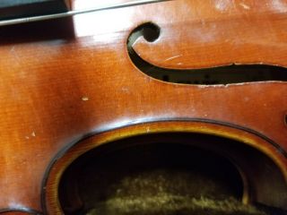 Old Vintage Antique Violins With Cases in need of repair 4