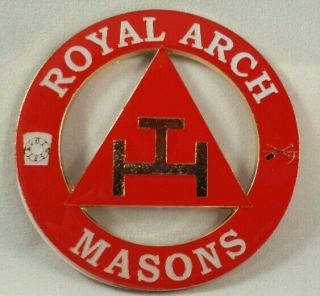 Freemason Royal Arch Cut - Out Car Emblem