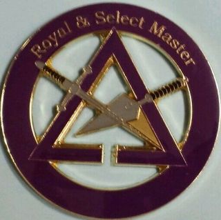 Freemason Royal & Select Master Cut Out Car Emblem
