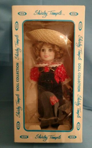 1982 Ideal 8 - Inch Shirley Temple Doll " Rebecca Of Sunnybrook Farm "