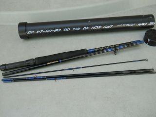 Vintage Mitchell C660 - BPF Graphite Composite 5 Piece Fly Rod 6 - 7 weight PVC Tube 2