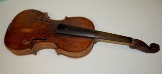 Antique Vuillaume A Paris Rue Croix Des Petits Champs 46 Label Violin