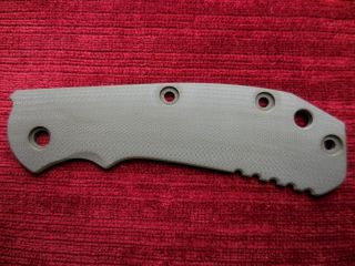 Aramis Custom Od Green G10 Scale For Zero Tolerance 0550 Knife -