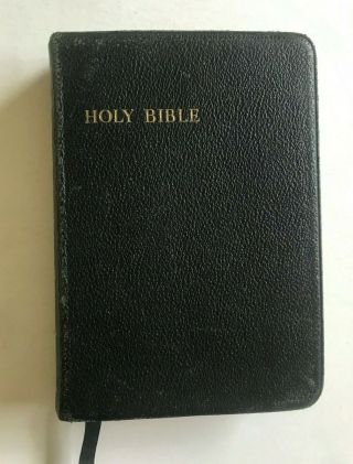 Cambridge Holy Bible Antique French Morocco Leather Red Letter Ed India Paper