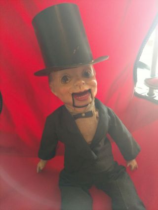 Antique Willie Talk Ventriloquist Doll 1920 - 30s? Vintage