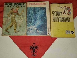 Boy Scouts Field Manuals And Handbook Vintage 1960s - 1970s