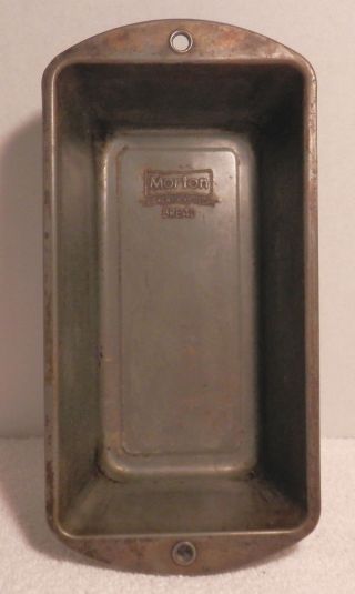Vintage/antique Morton " Old Kentucky Recipe " Bread Pan - Metal Pan