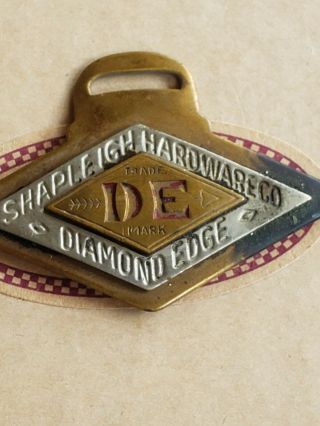 Shapleigh Hardware - Diamond Edge - St.  Louis - Watch Fob