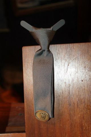 Masonic 32nd Degree Pin Tie Tack & Necktie Gray
