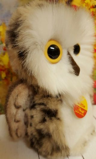 Steiff Owl Plush,  