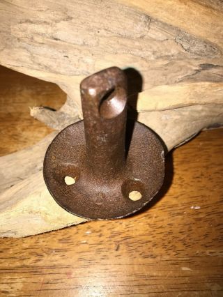 Vintage / Antique 3 Mushroom 3 - Hole Cast Iron Duck - Goose Decoy Weight Anchor