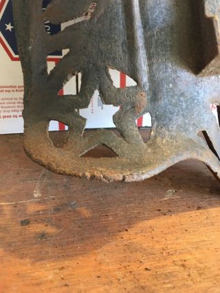 Antique Cast Iron Rock Island Plow Co.  Tractor Seat 7