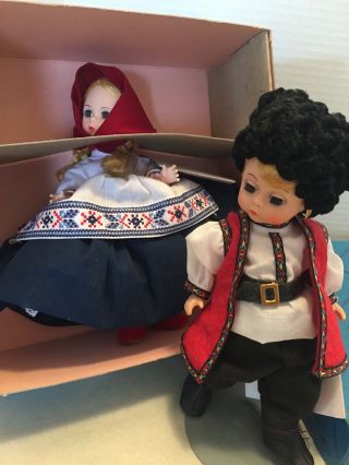 2 Vintage Madame Alexander Dolls Russia 548 And Cossack