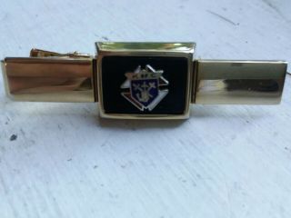 Anson Vintage Knights Of Columbus Fraternal Tie Clip Bar
