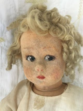 Antique Cloth LENCI Child Doll 4