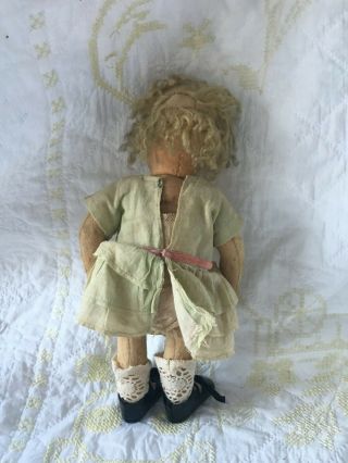 Antique Cloth LENCI Child Doll 6