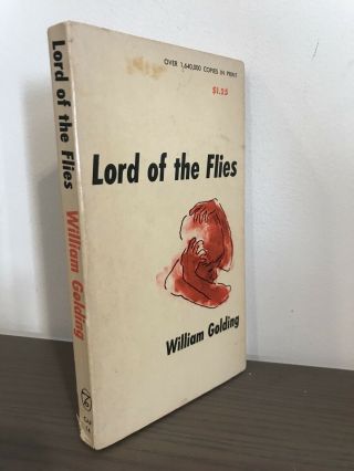 Lord Of The Flies William Golding Classic Literature Adventure Vintage 1959