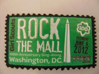 Girl Scout 100th Anniversary Patch Official Attend National Celebration Rare