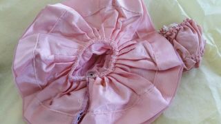 Vintage Doll Clothes PINK DRESS,  & BLOOMERS Ginny,  Virga,  Muffie,  Ginger 8 