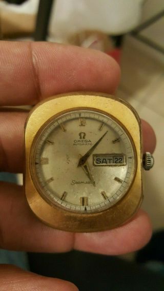 Vintage Omega Seamaster Cal 752 Automatic For Restoration Project Or Spare Parts